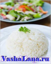 Рис в мультиварке - гарнир из круглозерного риса