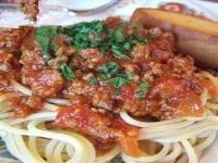 Мясной томатный соус для спагетти